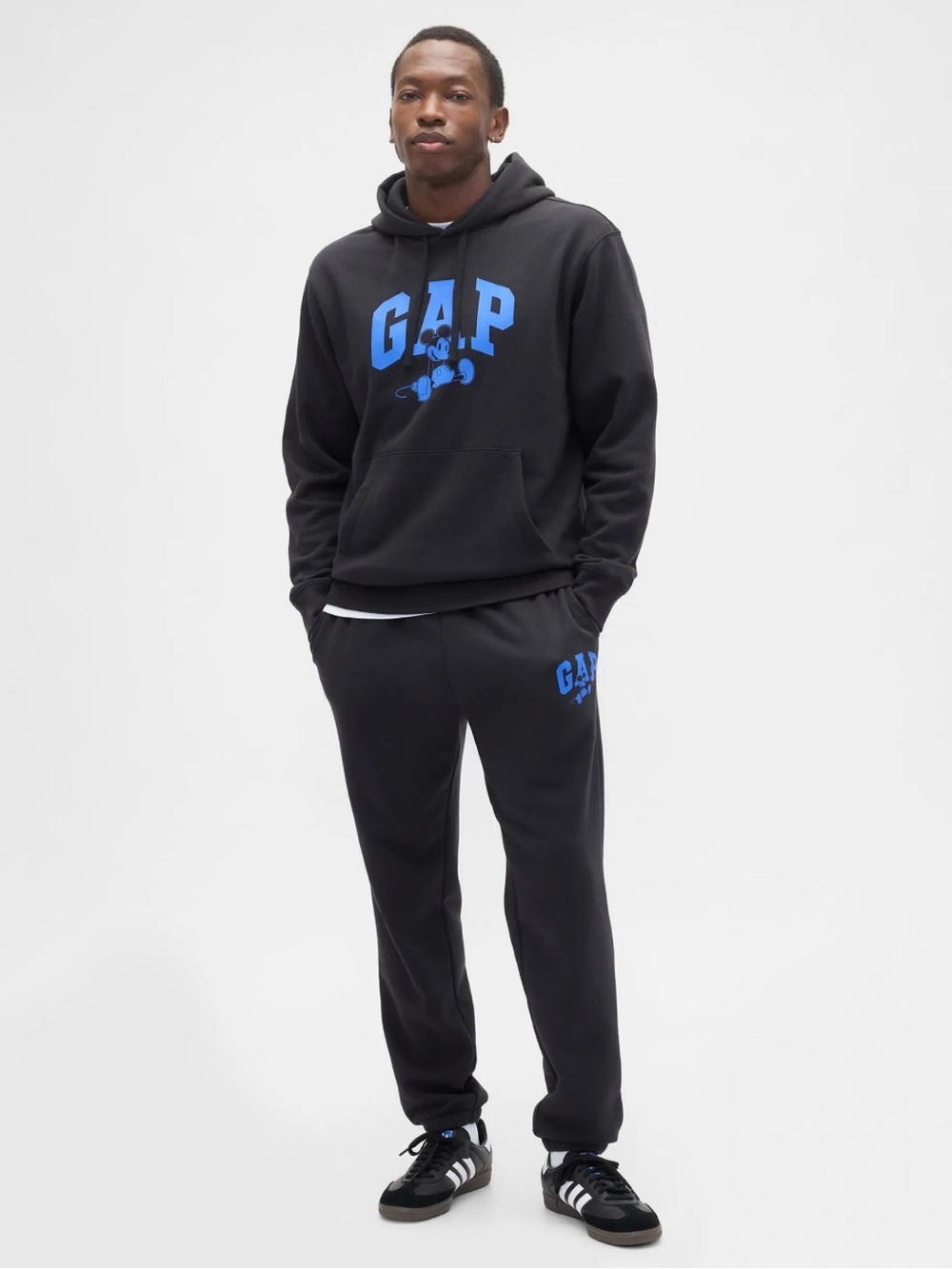 GAP x Disney Matching Set Men’s Small Hooded Sweatshirt & Sweatpants Mickey